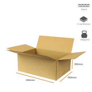 Średnie kartony pakowe